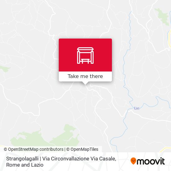 Strangolagalli | Via Circonvallazione Via Casale map