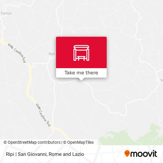 Ripi | San Giovanni map