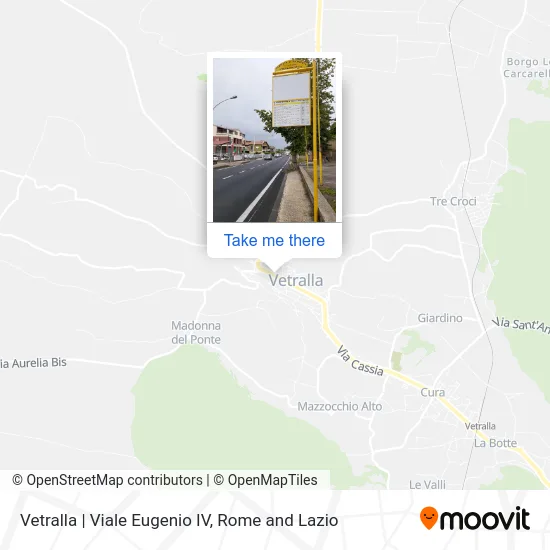 Vetralla | Eugenio IV Avenue map