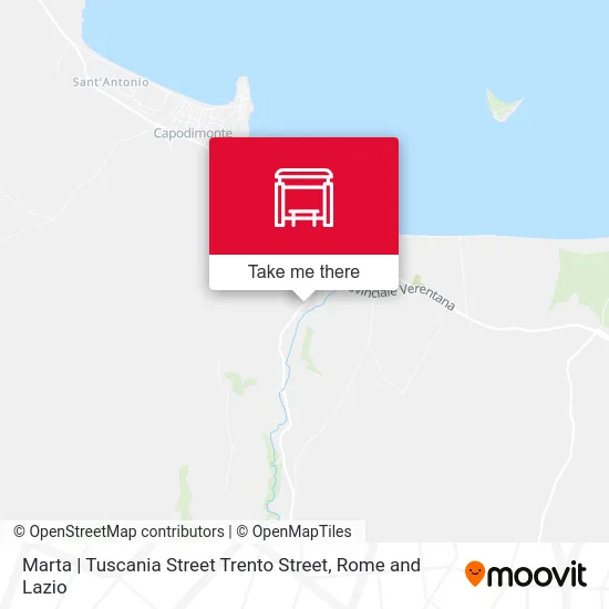 Marta | Tuscania Street Trento Street map