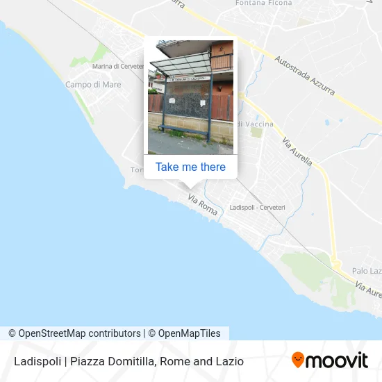 Ladispoli | Piazza Domitilla map