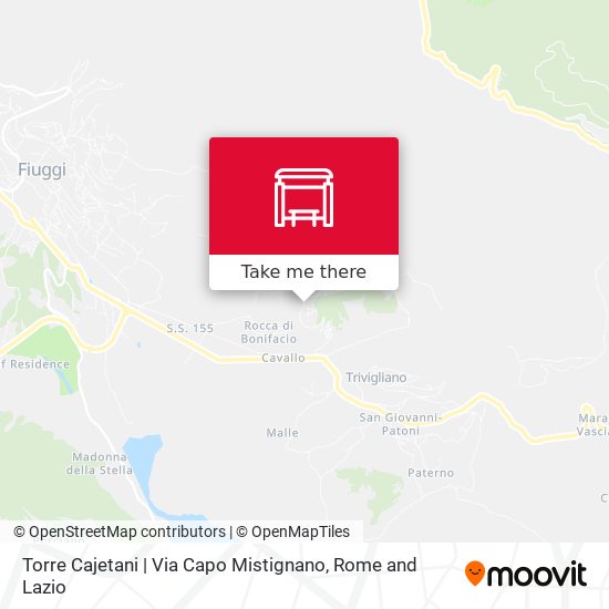Torre Cajetani | Via Capo Mistignano map