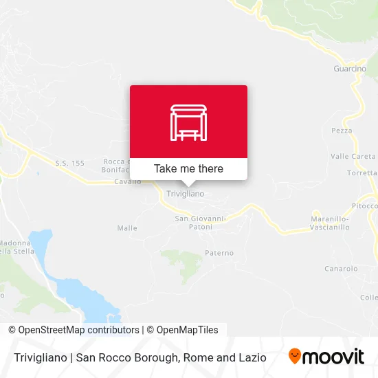 Trivigliano | San Rocco Borough map