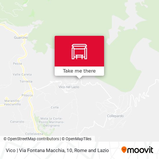 Vico | Via Fontana Macchia, 10 map