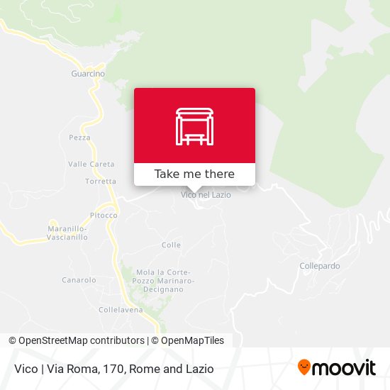 Vico | Via Roma, 170 map