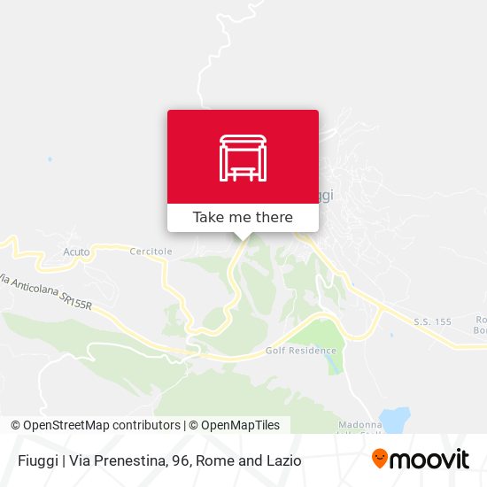 Fiuggi | Via Prenestina, 96 map