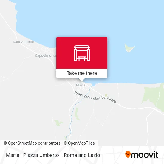 Marta | Piazza Umberto I map