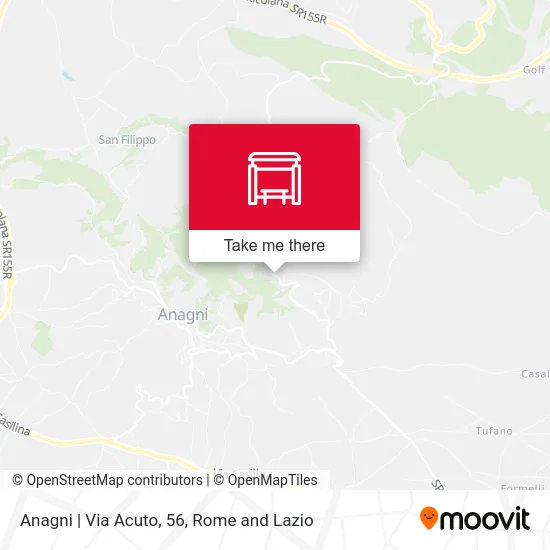 Anagni | Via Acuto, 56 map