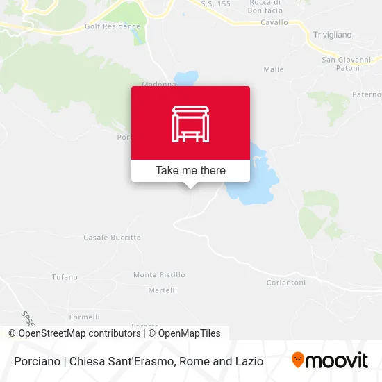 Porciano | Chiesa Sant'Erasmo map