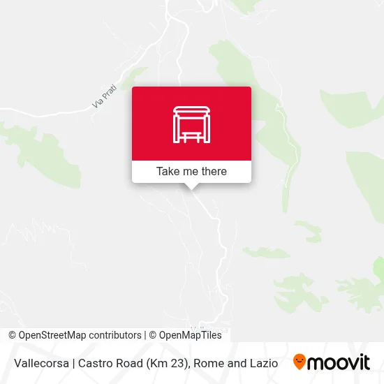Vallecorsa | Castro Road (Km 23) map