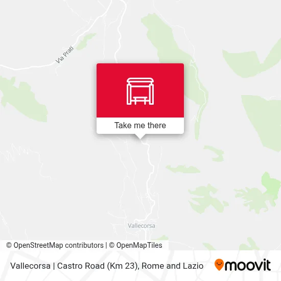Vallecorsa | Castro Road (Km 23) map