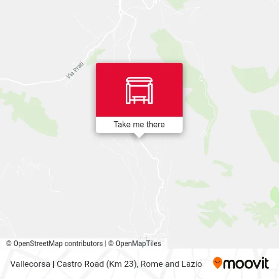 Vallecorsa | Castro Road (Km 23) map