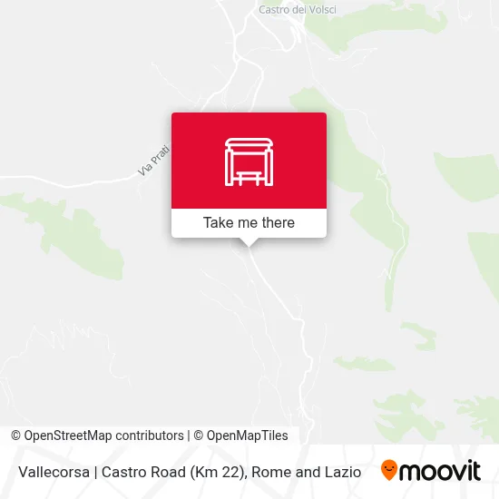 Vallecorsa | Castro Road (Km 22) map