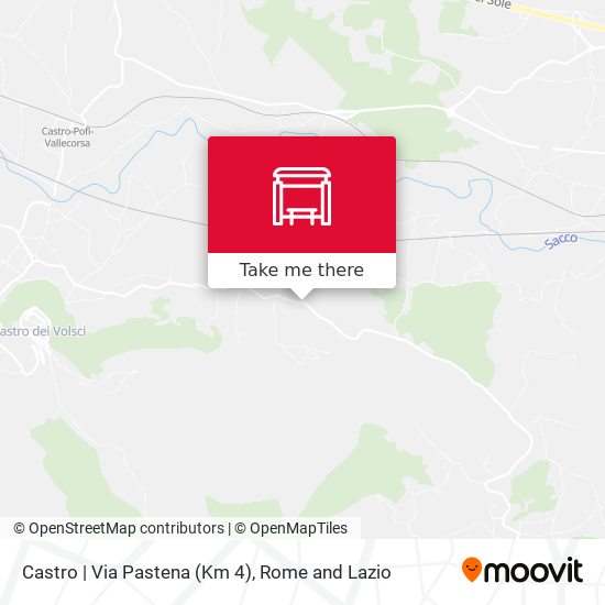 Castro | Via Pastena (Km 4) map