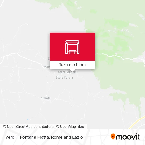 Veroli | Fontana Fratta map