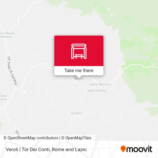 Veroli | Tor Dei Conti map