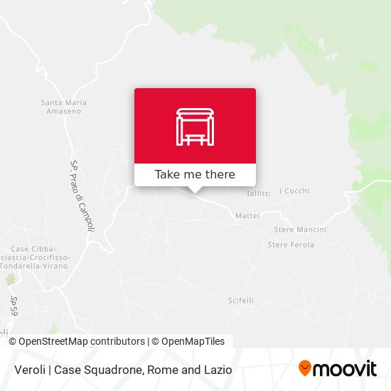 Veroli | Case Squadrone map