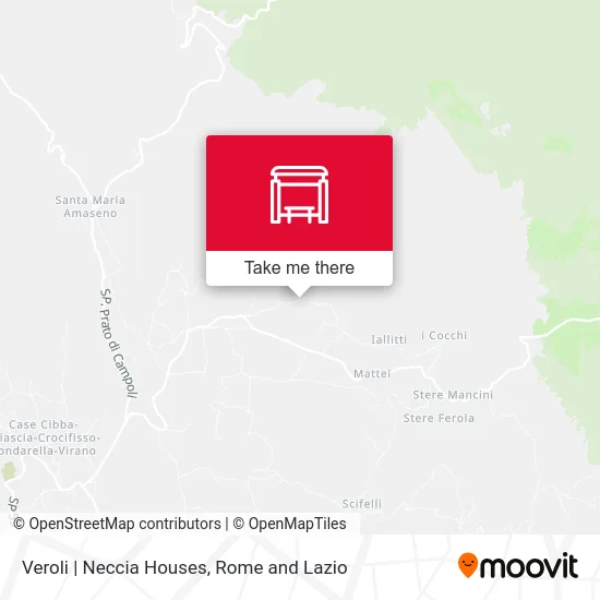 Veroli | Neccia Houses map