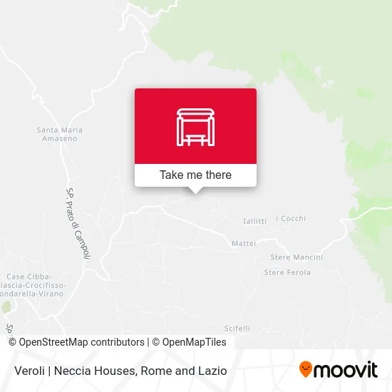 Veroli | Neccia Houses map