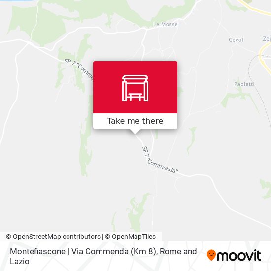Montefiascone | Via Commenda (Km 8) map