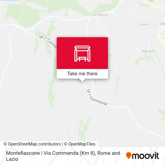 Montefiascone | Via Commenda (Km 8) map