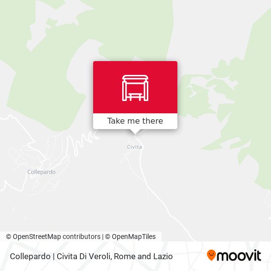 Collepardo | Civita Di Veroli map