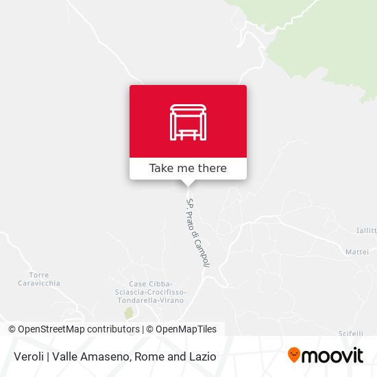 Veroli | Valle Amaseno map