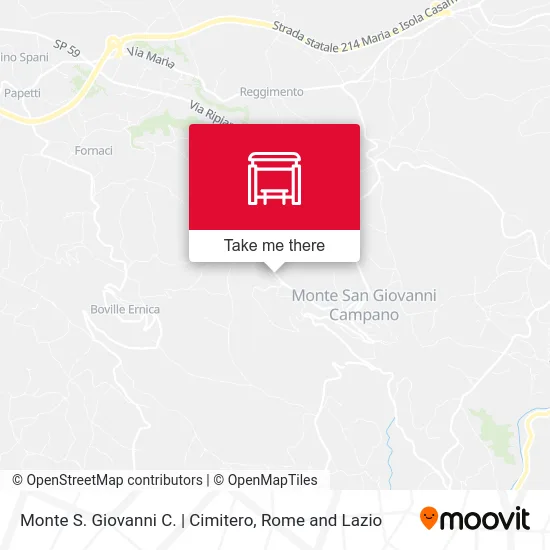 Monte San Giovanni C. | Cemetery map