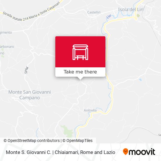 Monte S. Giovanni C. | Chiaiamari map