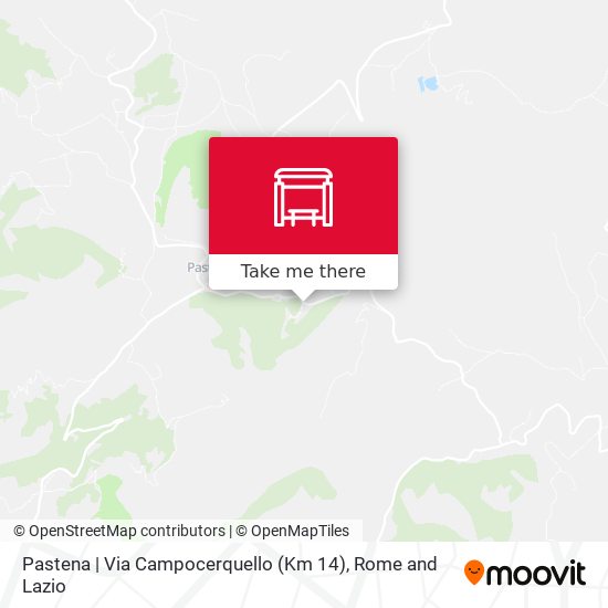 Pastena | Via Campocerquello (Km 14) map