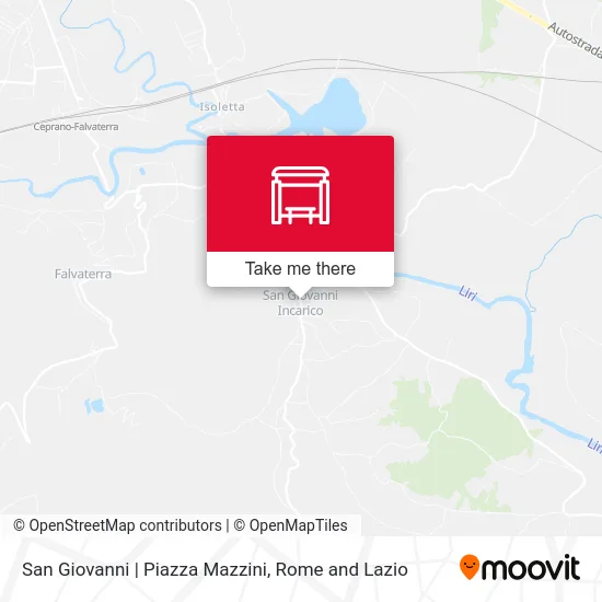 San Giovanni | Mazzini Square map