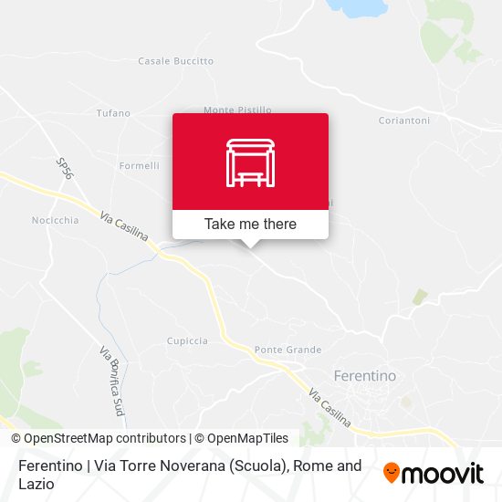 Ferentino | Via Torre Noverana (Scuola) map