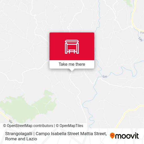 Strangolagalli | Campo Isabella Street Mattia Street map
