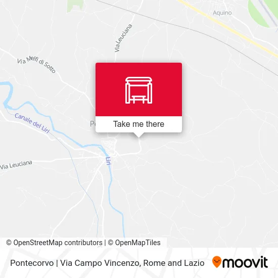 Pontecorvo | Campo Vincenzo Street map
