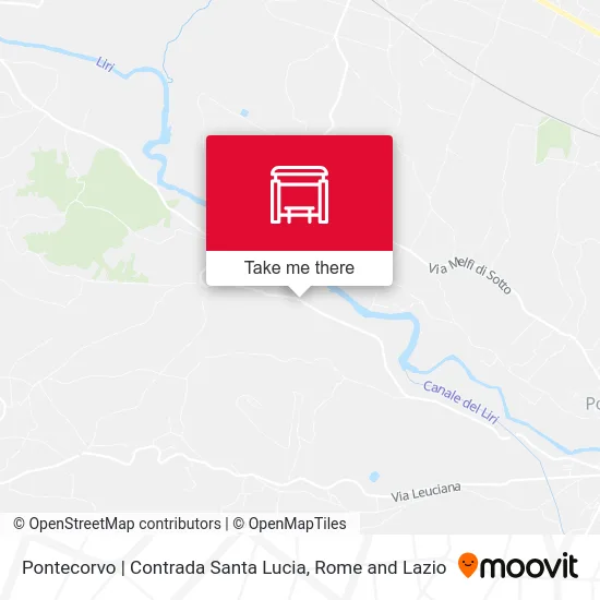 Pontecorvo | Santa Lucia District map