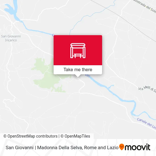 San Giovanni | Madonna of the Forest map