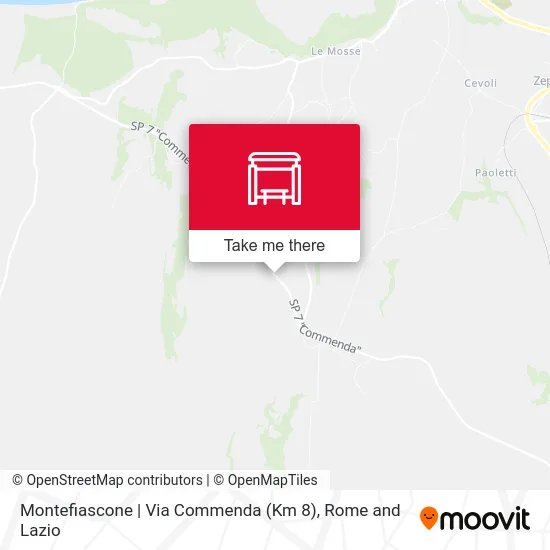 Montefiascone | Via Commenda (Km 8) map