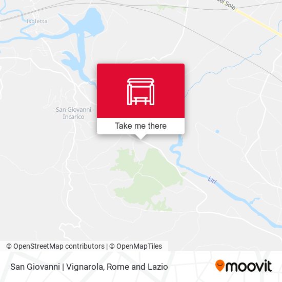 San Giovanni | Vignarola map