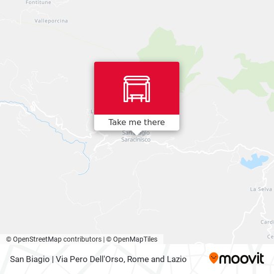 San Biagio | Via Pero Dell'Orso map