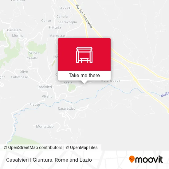 Casalvieri | Giuntura map