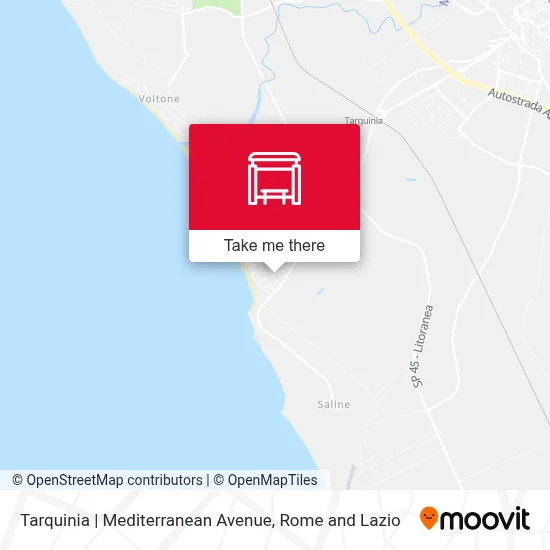 Tarquinia | Mediterranean Avenue map