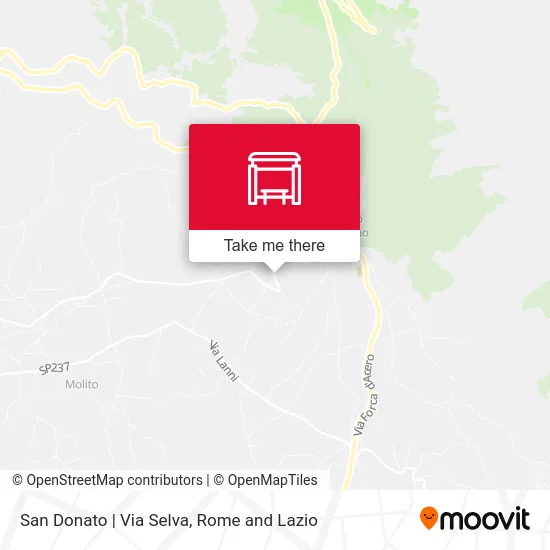San Donato | Via Selva map