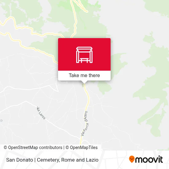 San Donato | Cemetery map