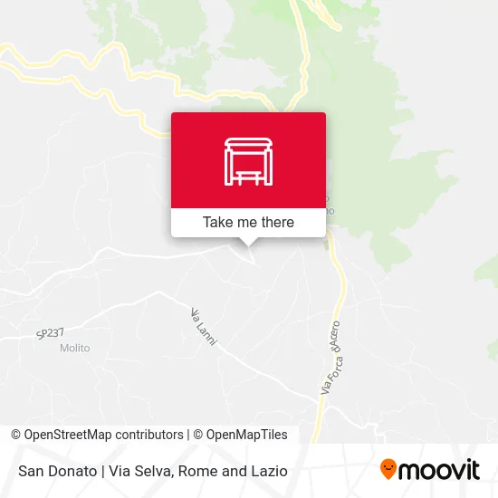 San Donato | Via Selva map