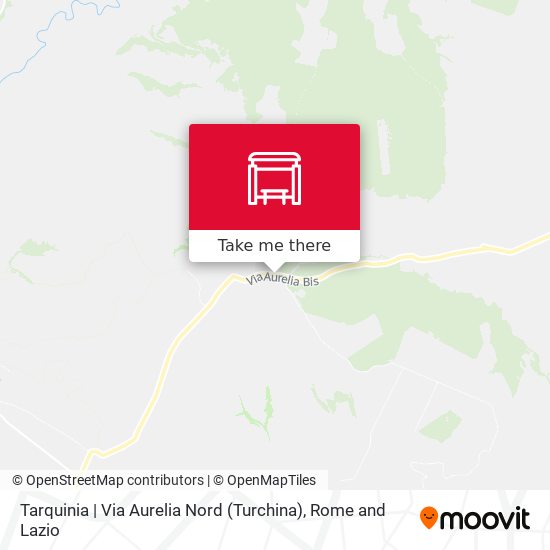Tarquinia | Via Aurelia Nord (Turchina) map