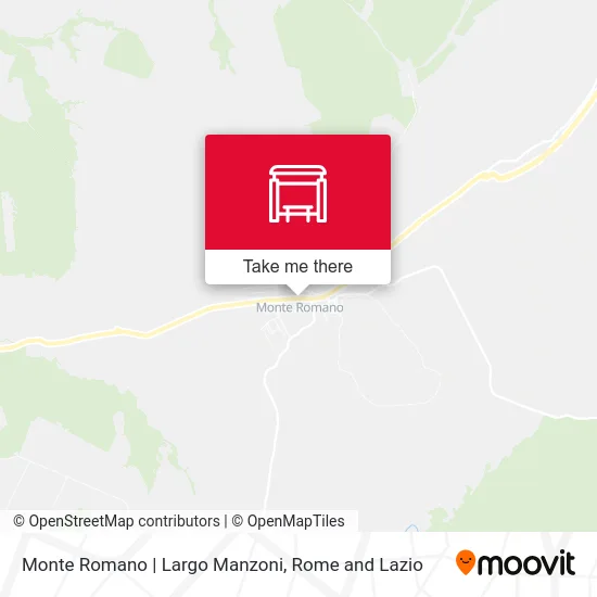 Monte Romano | Largo Manzoni map