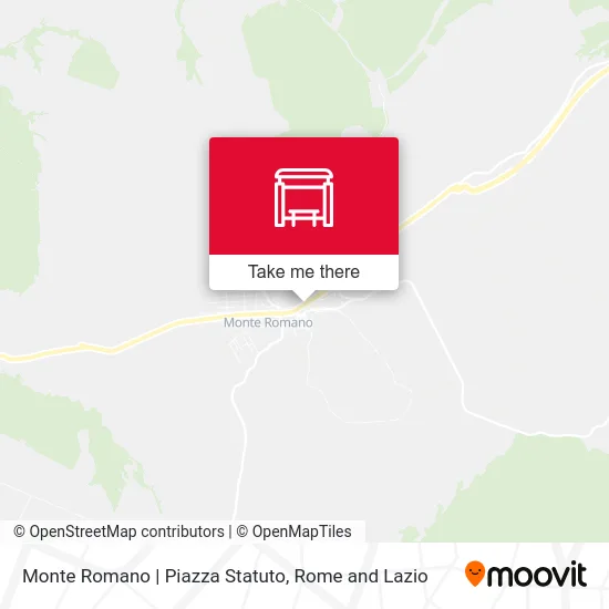 Monte Romano | Piazza Statuto map