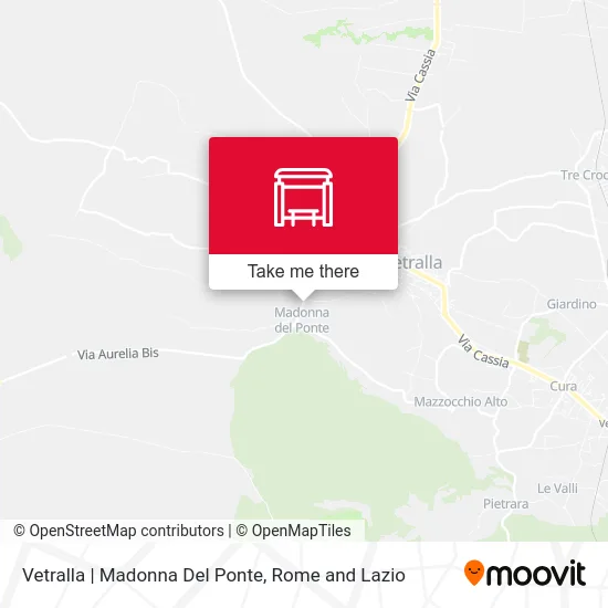 Vetralla | Madonna Del Ponte map