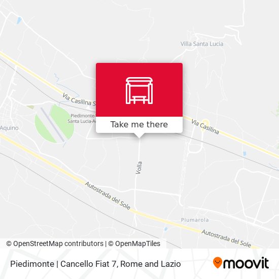 Piedimonte | Cancello Fiat 7 map