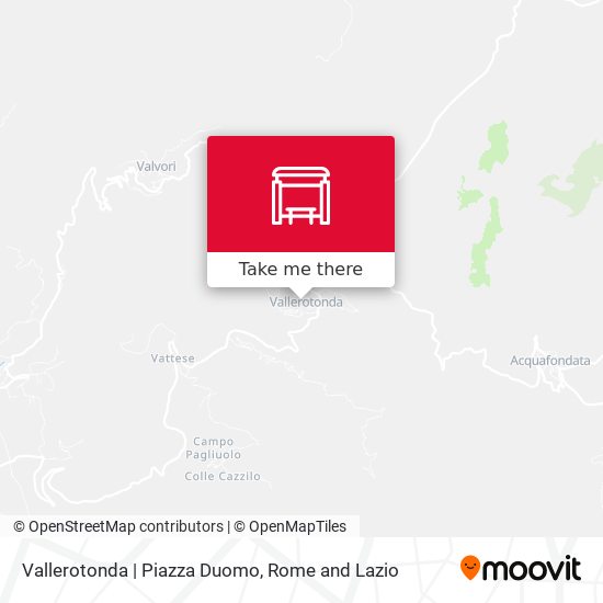 Vallerotonda | Piazza Duomo map